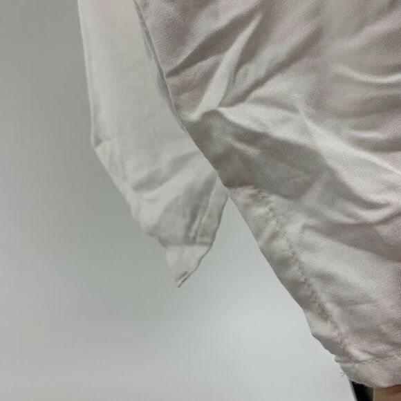 White Colorful Embroidered Short Sleeve Blouse - Picture 7 of 8